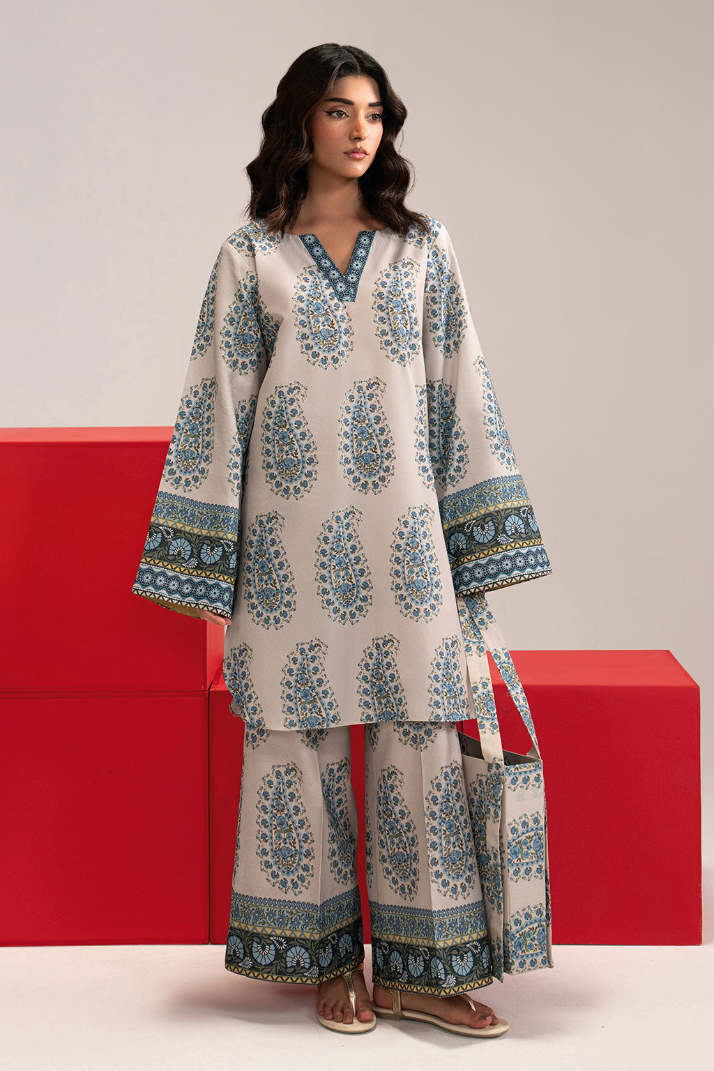 2 Piece Lawn | AB-202