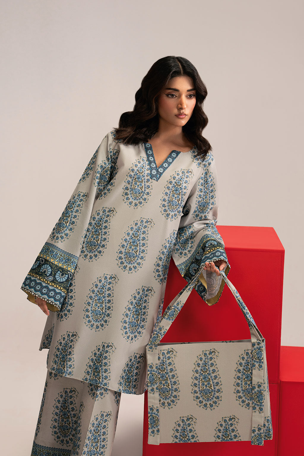 2 Piece Lawn | AB-202