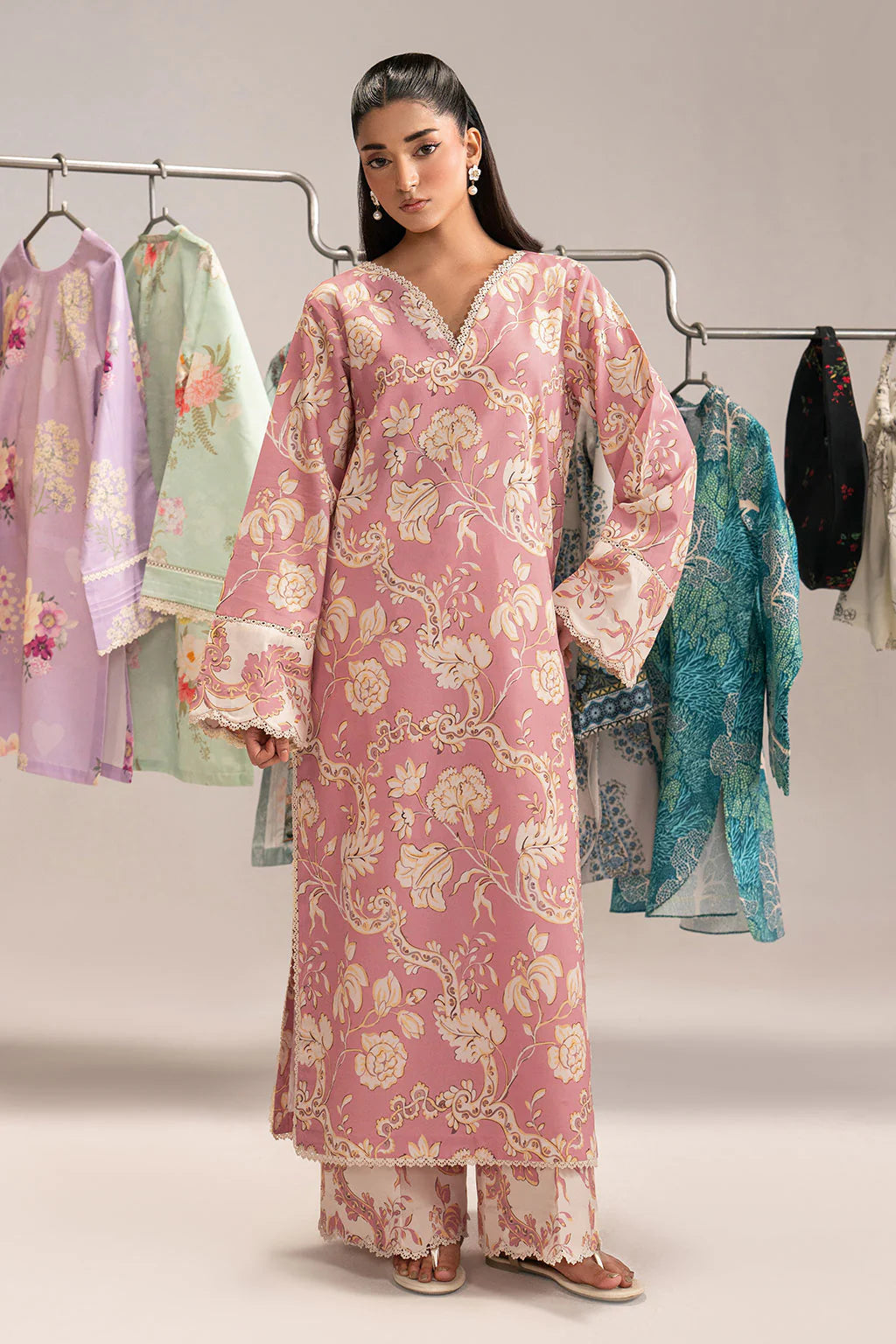 2 Piece Lawn | AB-209