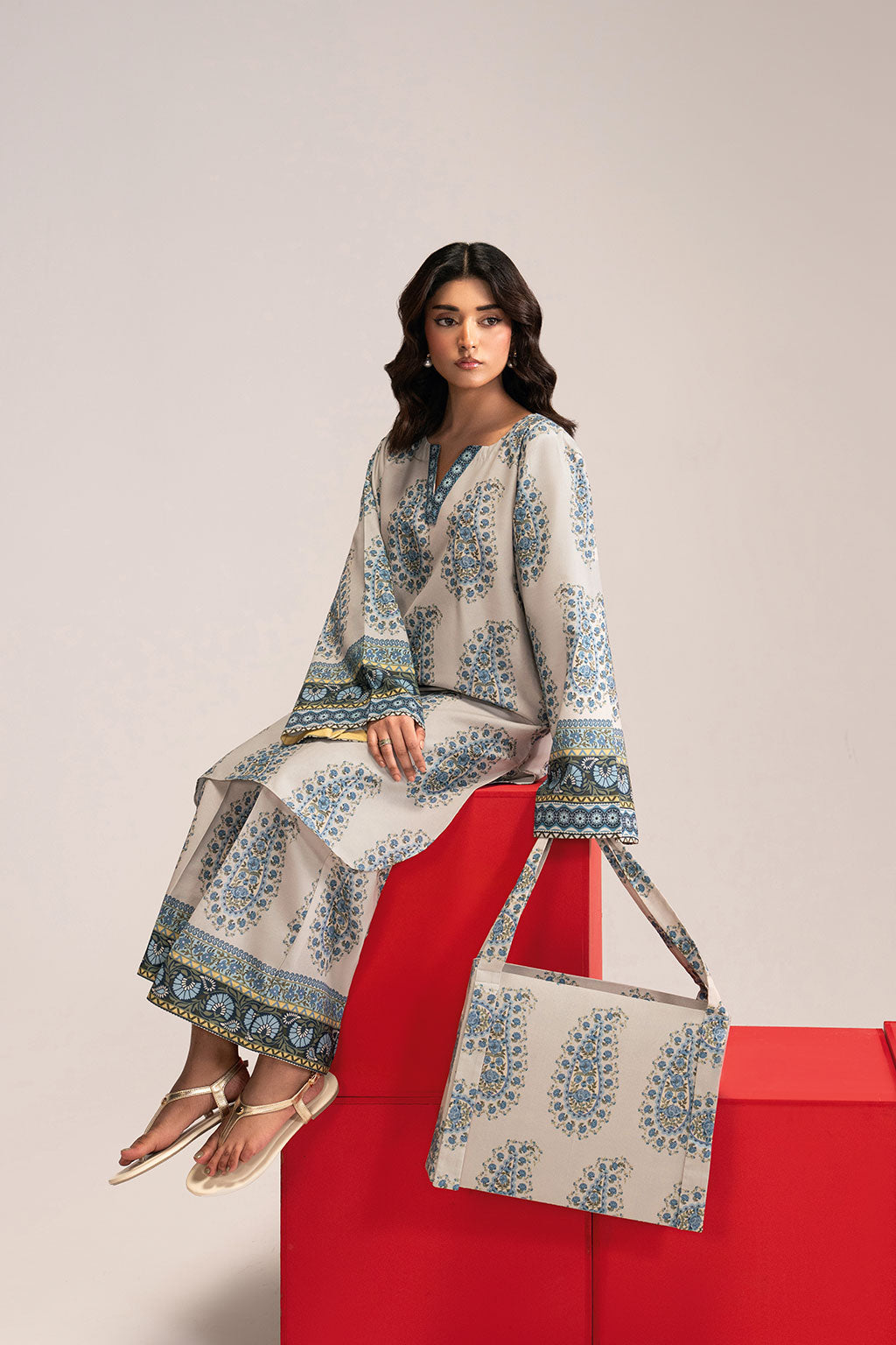 2 Piece Lawn | AB-202