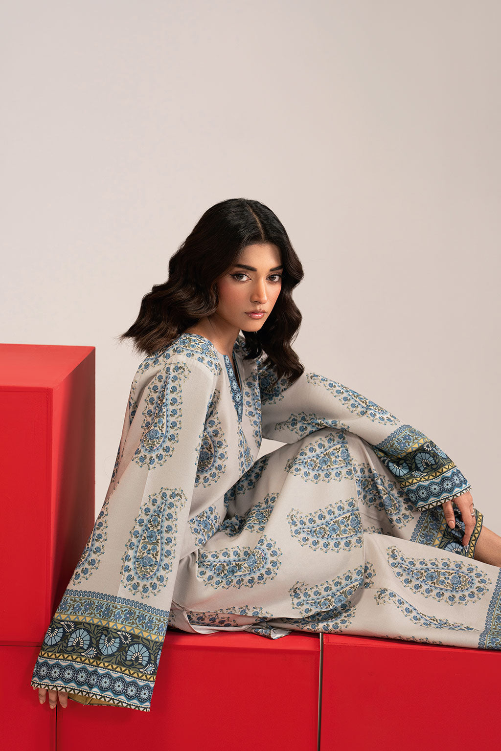2 Piece Lawn | AB-202